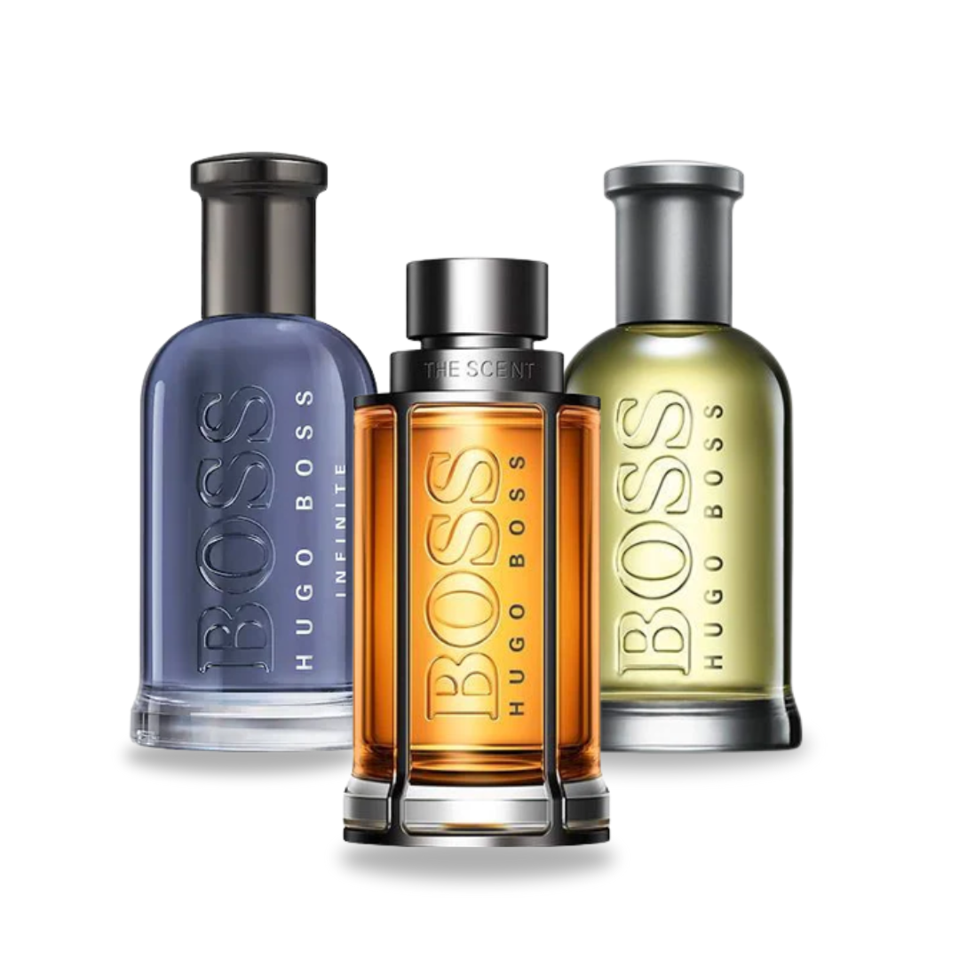 BLACK FRIDAY 3-DUFT-SET: Boss The Scent, Boss Bottled und Boss Bottled Infinite – 100 ml